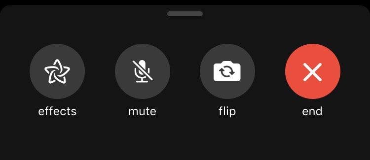 Options FaceTime de groupe iPhone