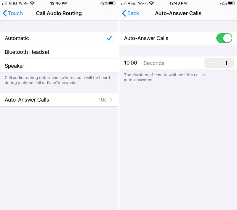 Auto Answer Calls iPhone