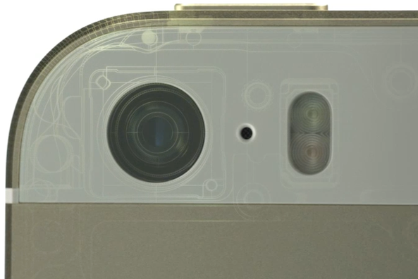 iPhone 5s camera hardware