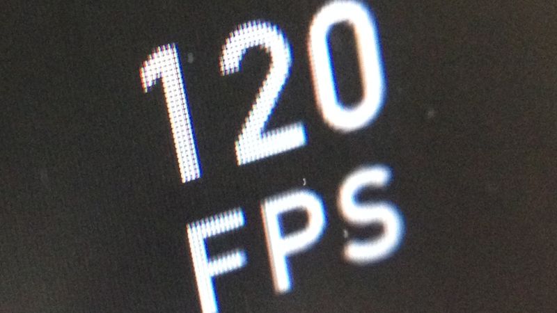 120 fps iPhone 5s