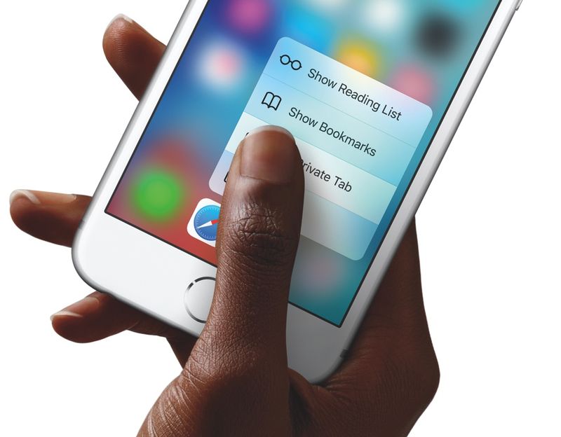 iPhone 6s 3D Touch in hand 006