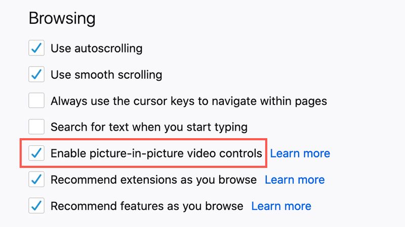 Firefox Activer l