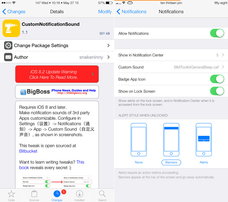 CustomNotificationSound