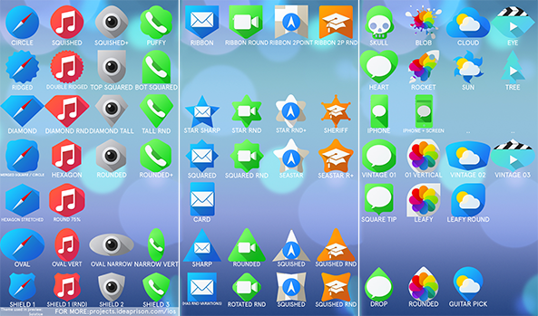 All Icon Masks iOS 7