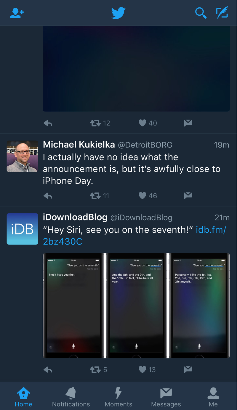 Twitter Dark Mode