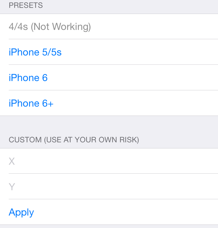Upscale Settings