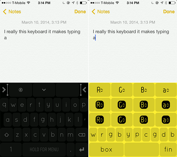 HipJot Side by Side