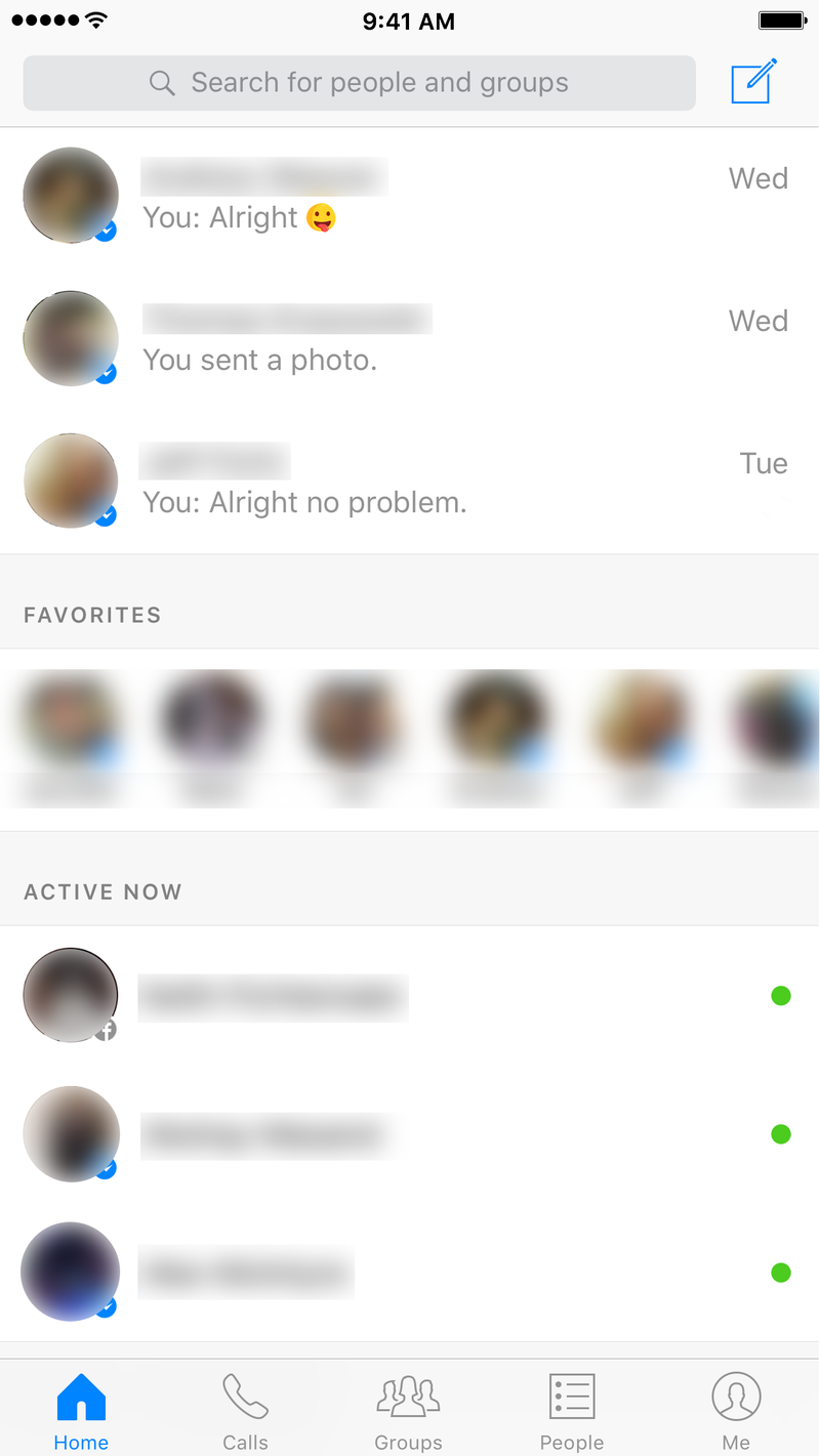Facebook Messenger Junk