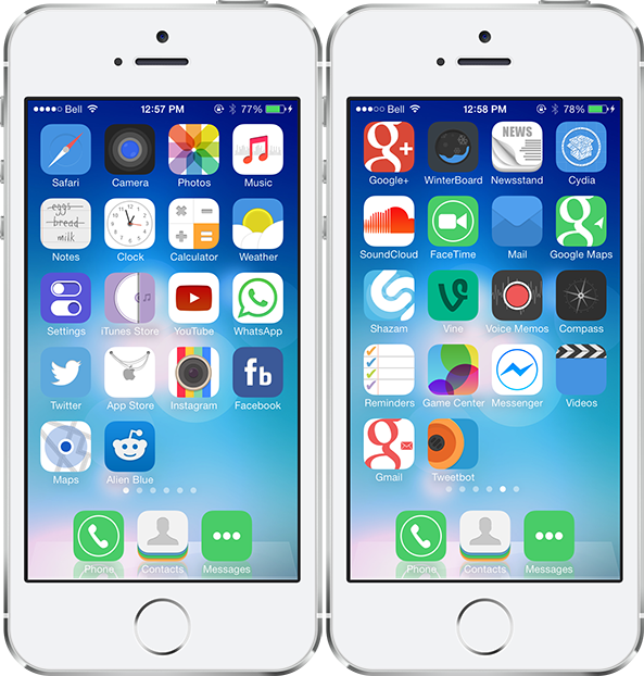 iOS 7 Acies