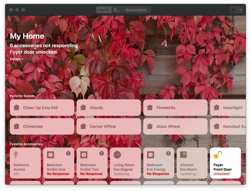 Home Dark Mode