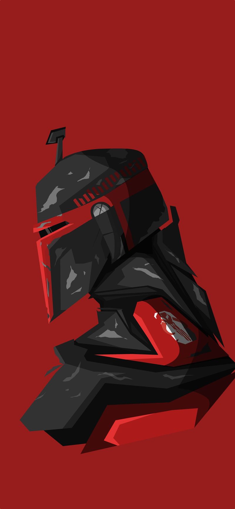 Disney+ Star Wars Mandalorian iPhone Fond d