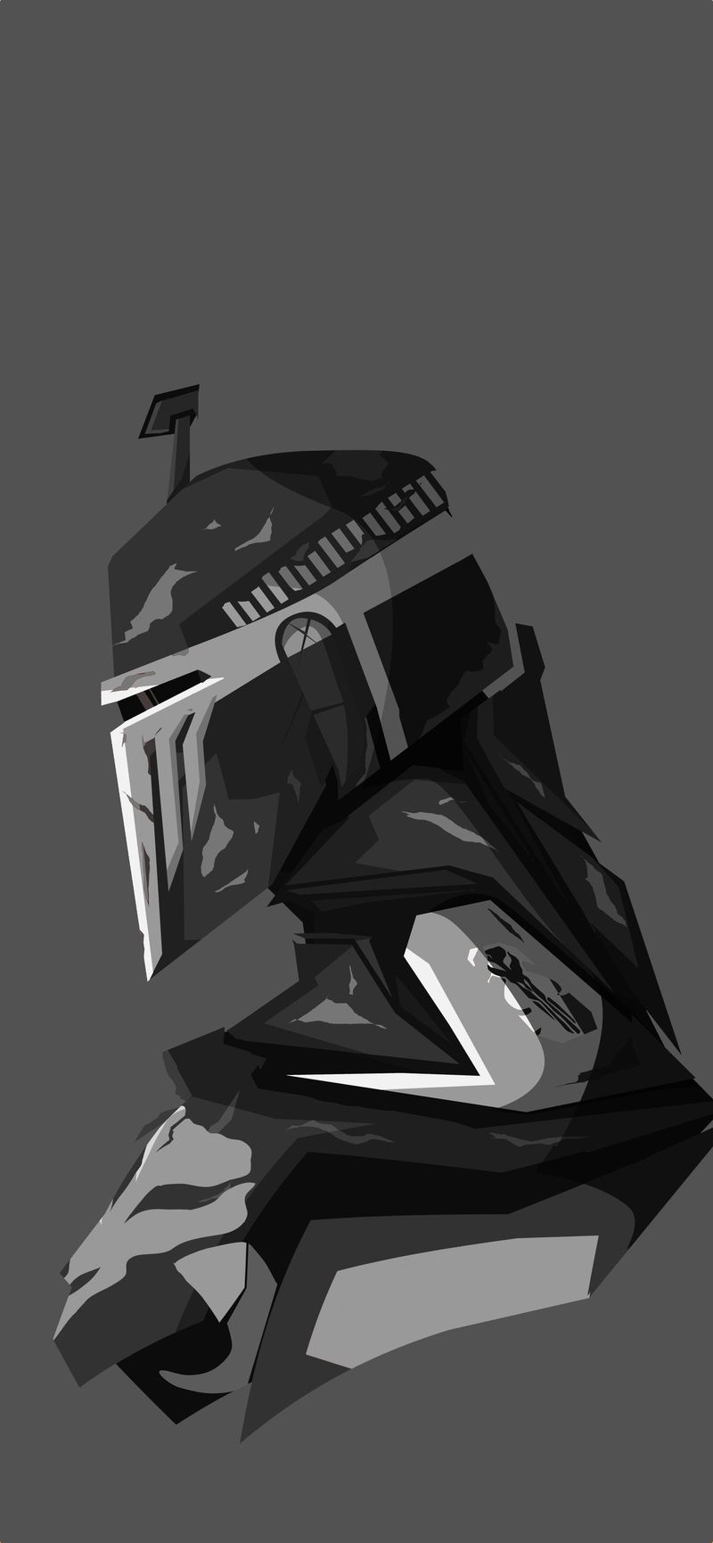 Disney+ Star Wars Mandalorian iPhone Fond d