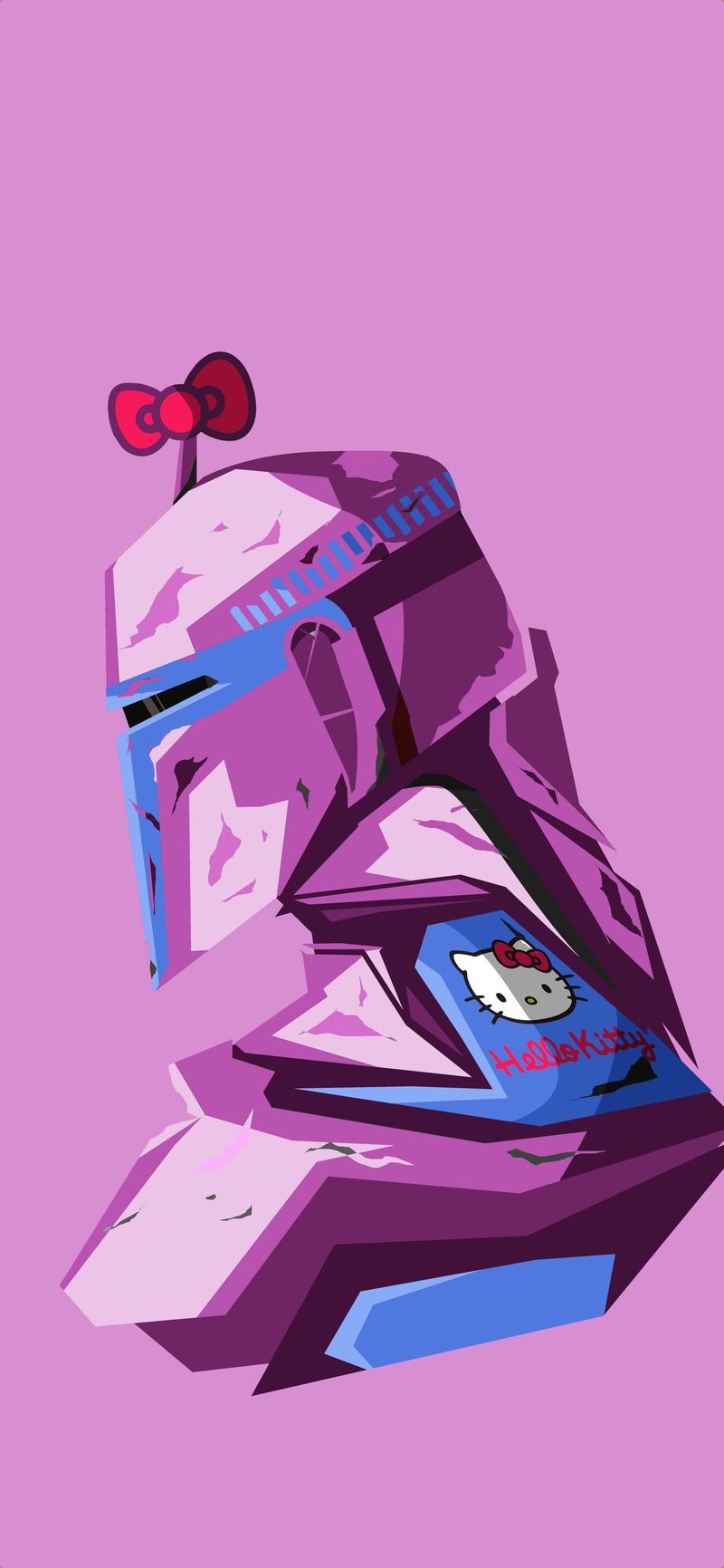Disney+ Star Wars Mandalorian iPhone Fond d