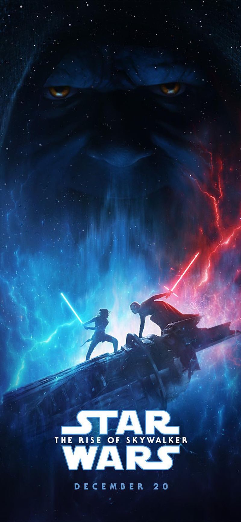 Star Wars Rise of Skywalker Emporer iPhone Fonds d