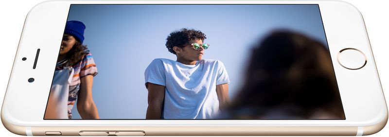iPhone 6 display contrast