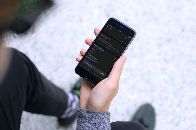 Spark Annuler Envoyer un e-mail iPhone