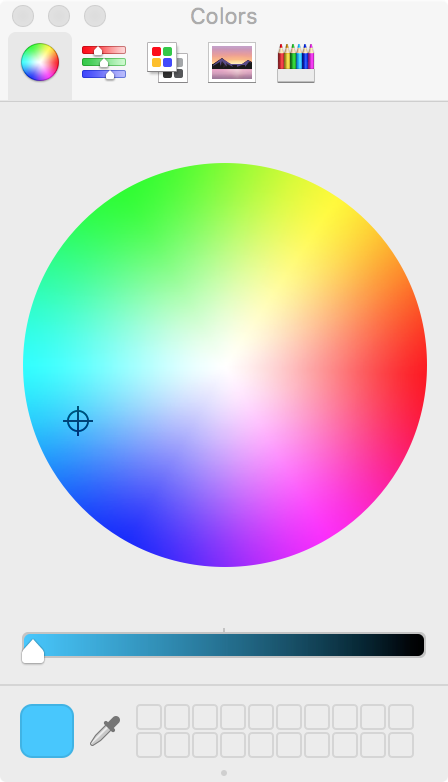 OS X Finder Color Picker