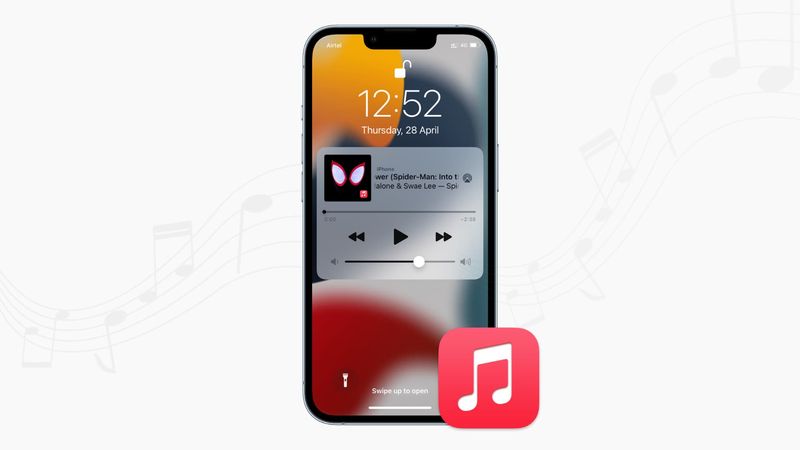 Widget Stuck Music sur l