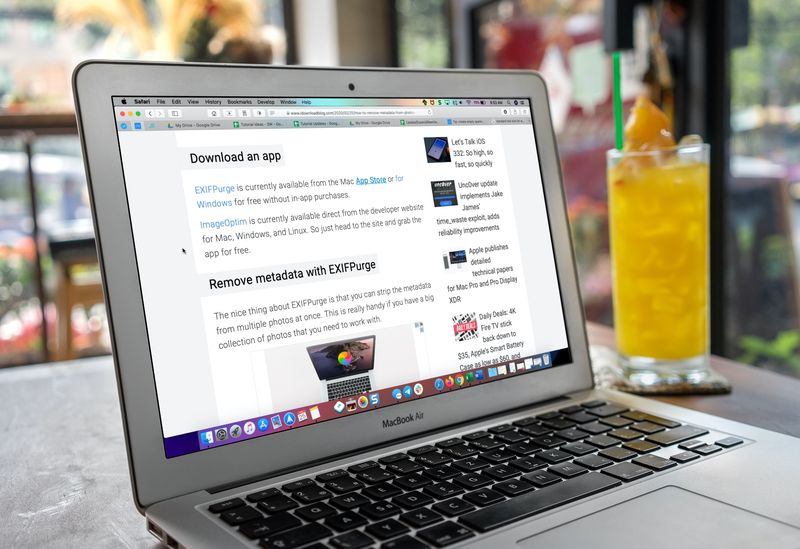 Agrandir le texte Safari sur Mac