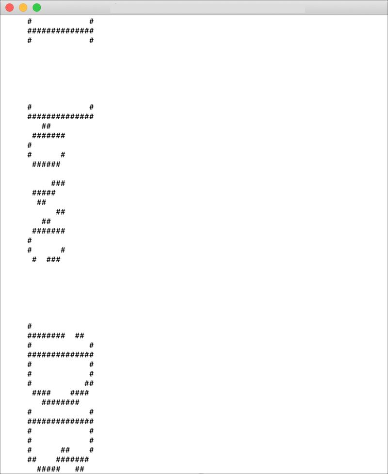 Fun Terminal Commandes Bannière iDB