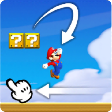 Décrochage de Mario en l