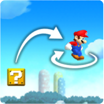 Mario Midair Spin