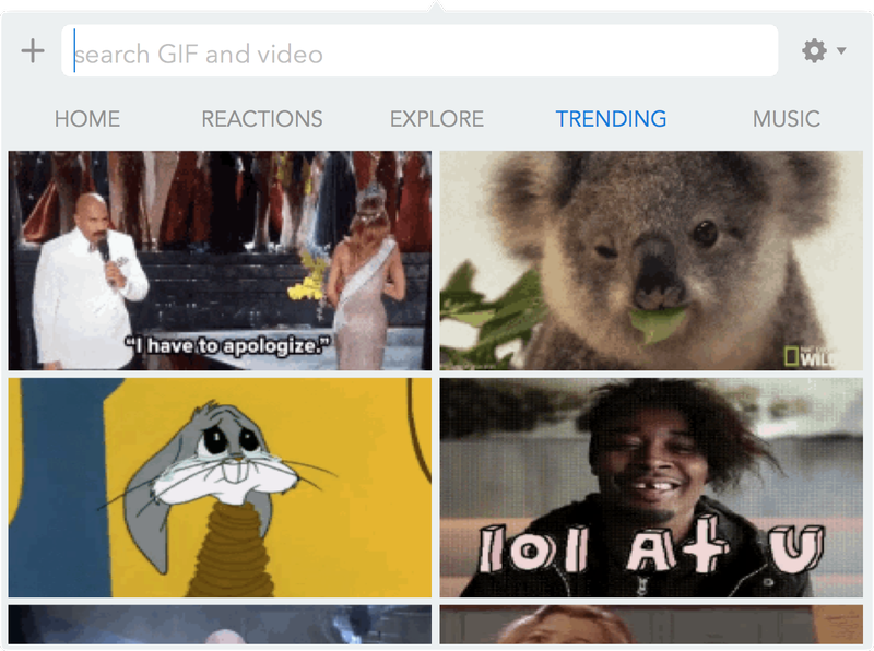 GIF Keyboard Mac Trending