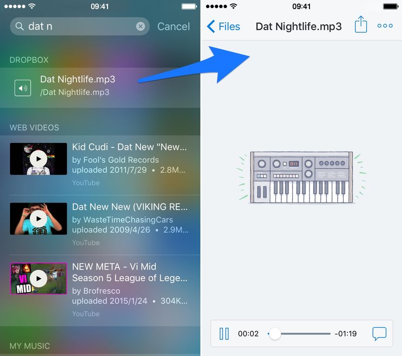 iOS 9 Safari App Search