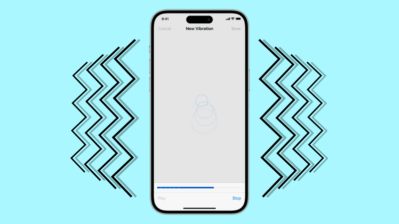 Créer des vibrations personnalisées sur iPhone