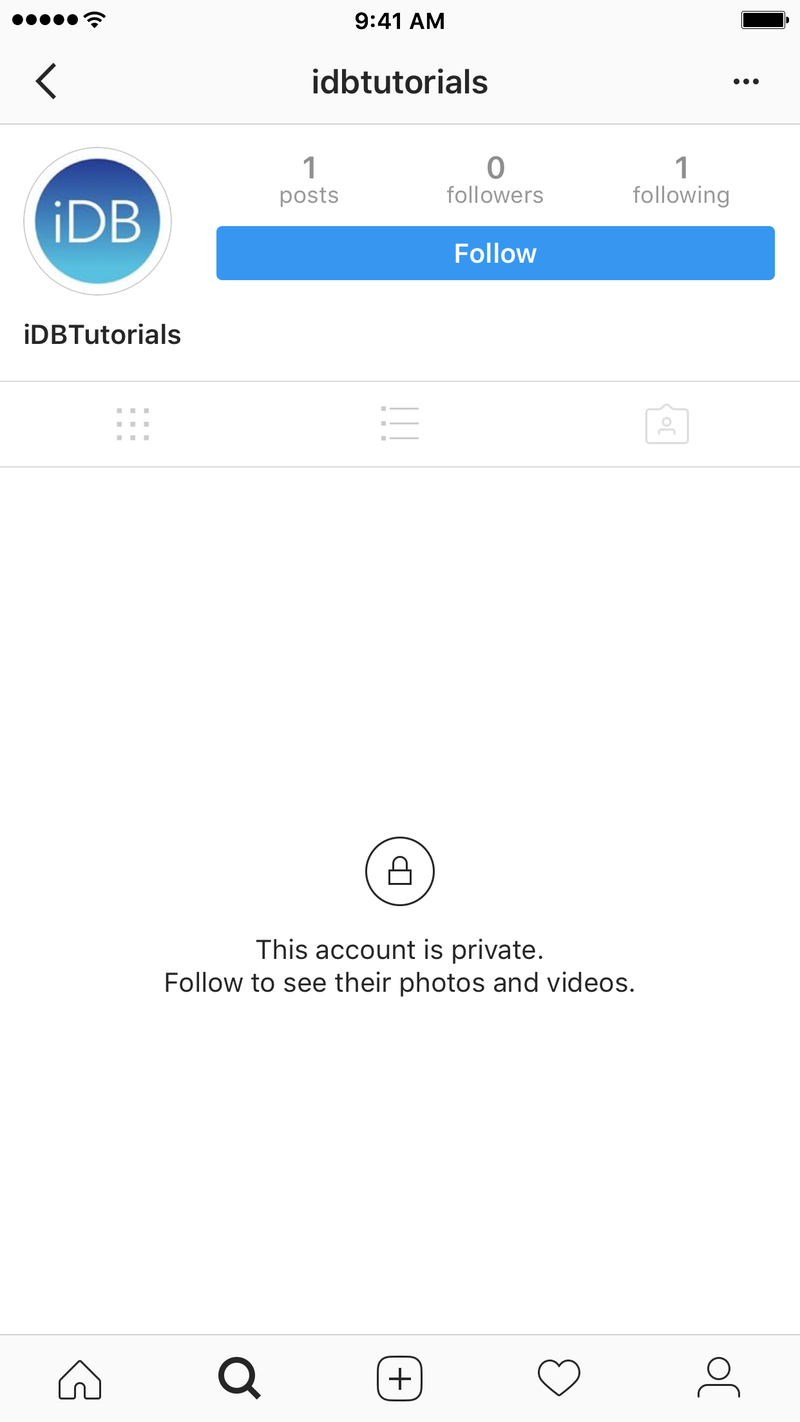 Ce compte Instagram est privé