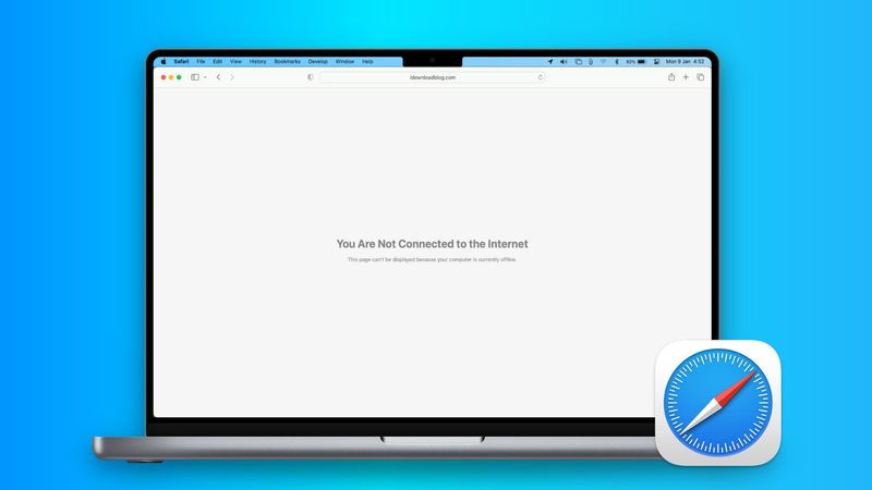 Safari ne fonctionne pas et ne parvient pas à charger un site Web sur Mac