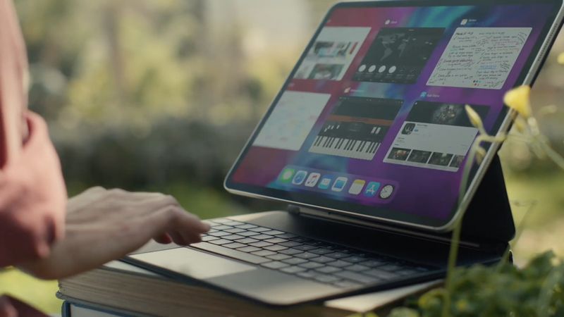 Appuyez pour cliquer - trackpad iPad