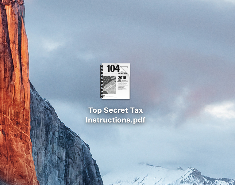 mot de passe protéger le document PDF Mac