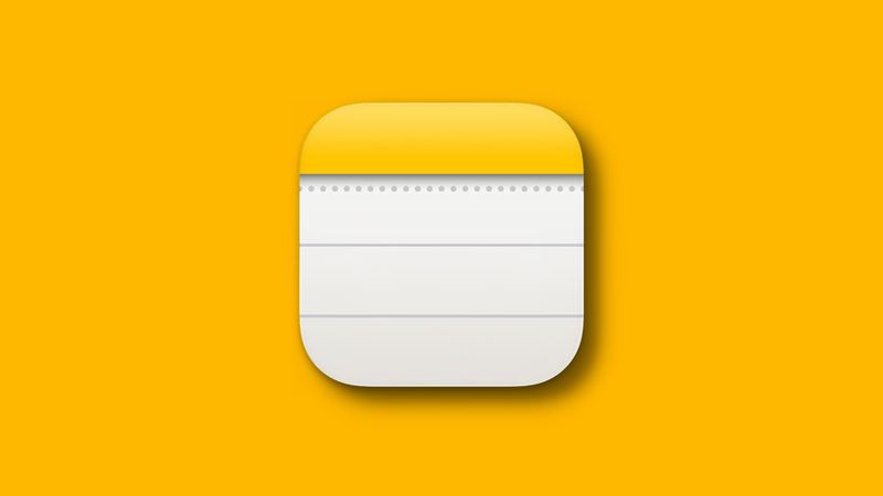 Apple Notes app icon