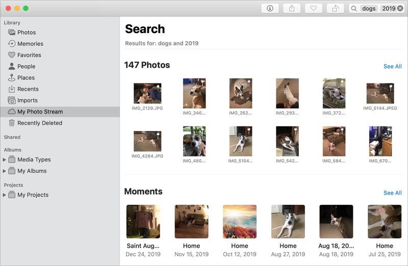 Search Photos Mac Keywords