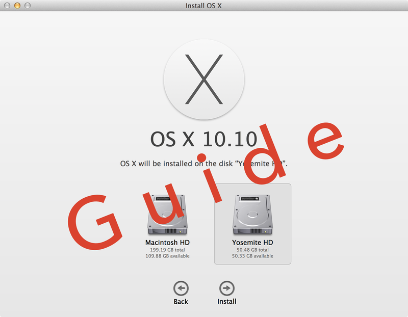 Installer OS X Yosemite 10.10 Beta Guide Hero