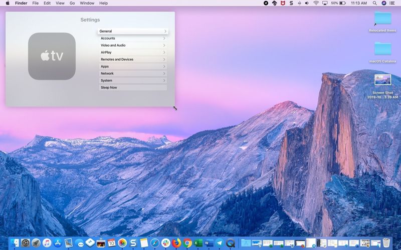 Resize picture-in-picture QuickTime Player