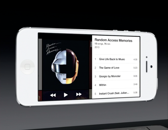 Music app landscape