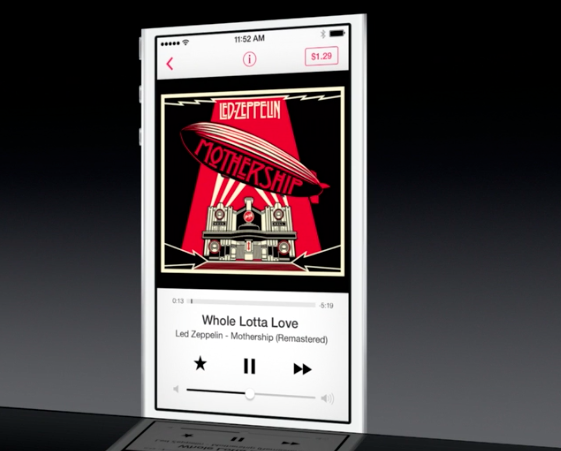 Music app iOS 7 01