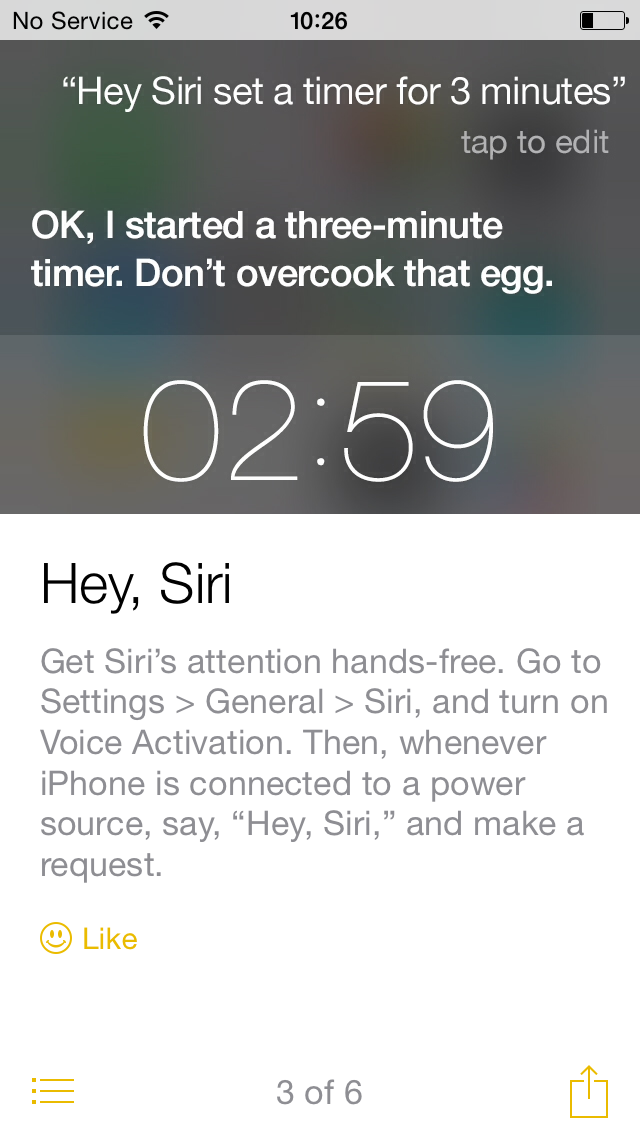 iOS 8 tip hey siri