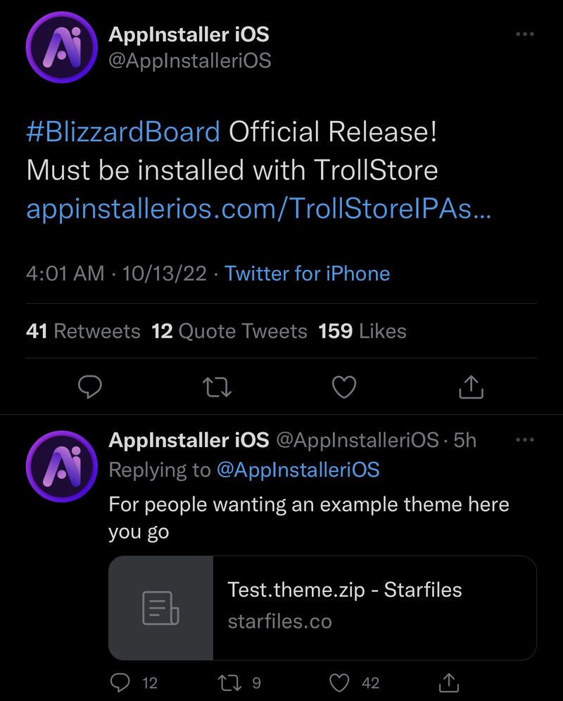 BlizzardBoard Twitter Release