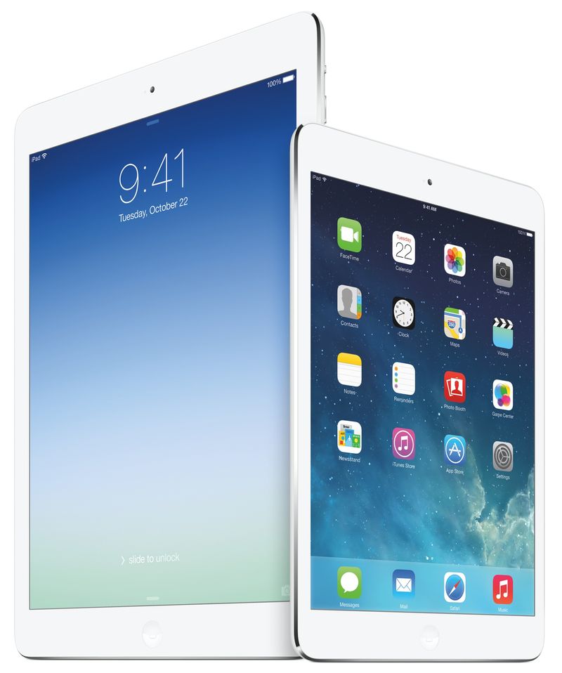 2013 iPad family (Retina iPad mini 2, iPad Air)