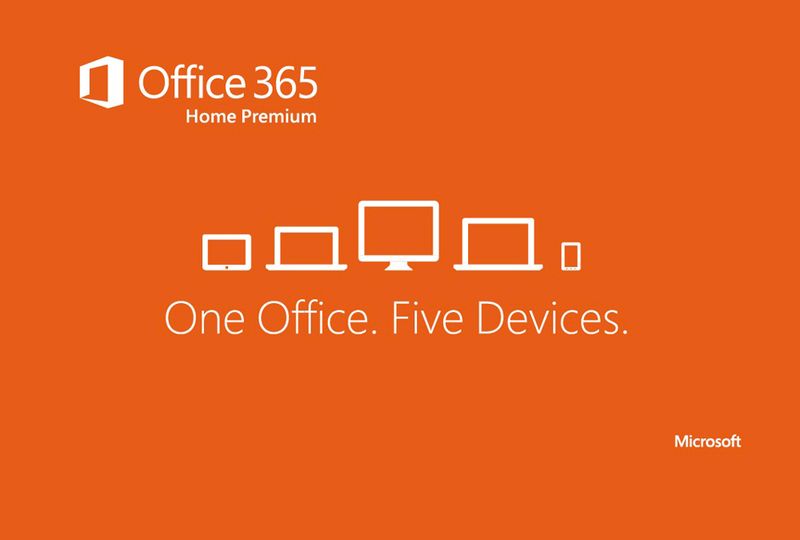 Office 365 Home Premium (One office, five devices)
