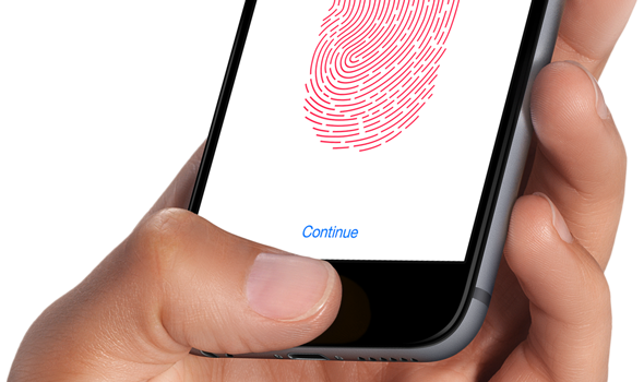iPhone 6 space gray Touch ID