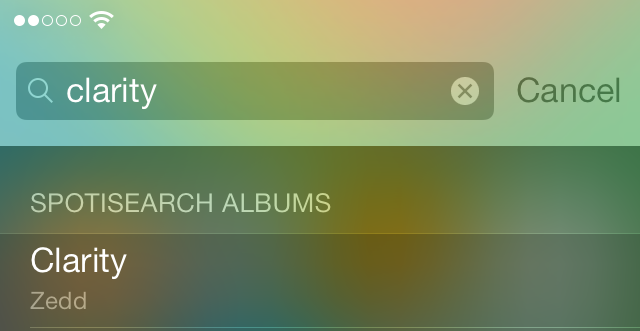 SpotiSearch Spotlight
