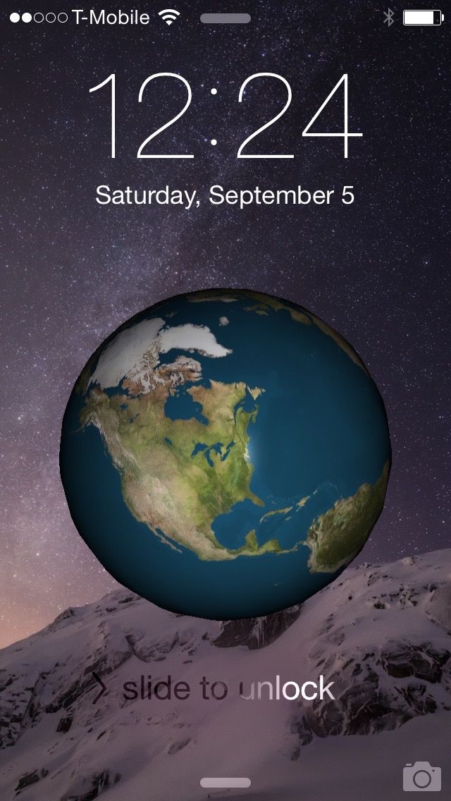 EarthLockScreen