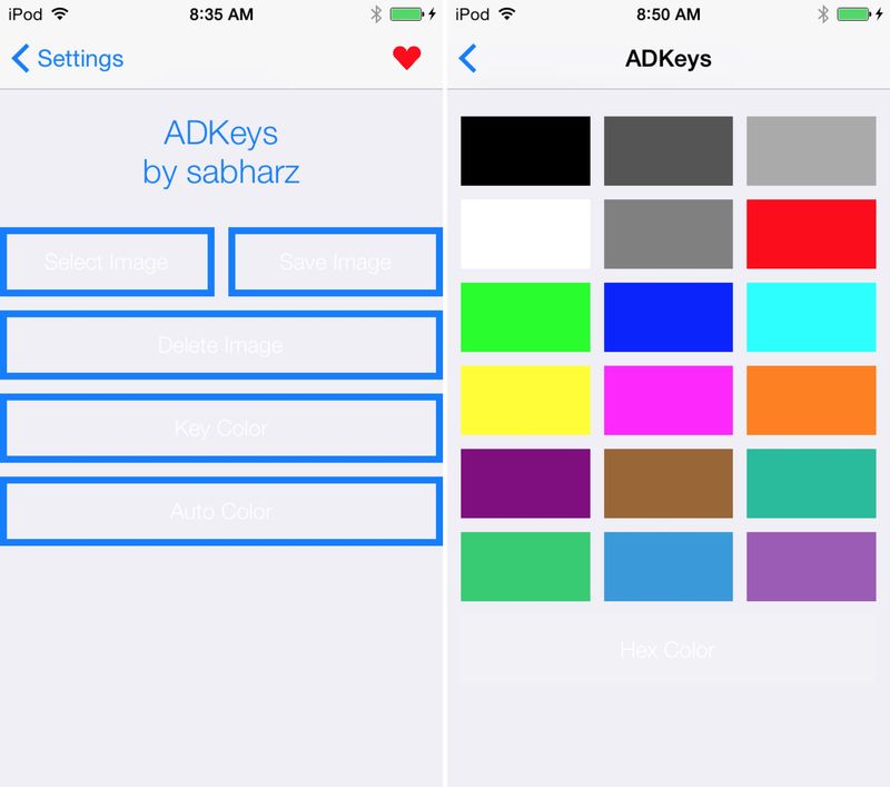 ADKeys Preferences