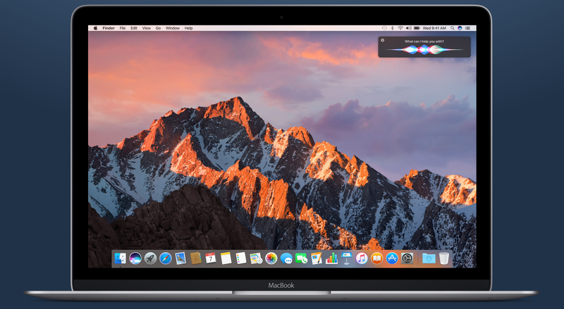 macOS Sierra MacBook