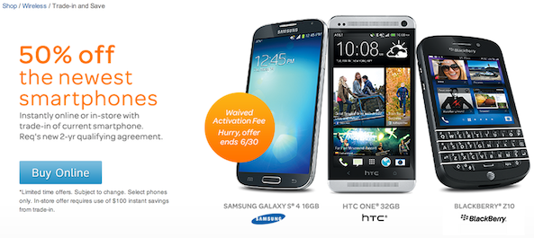att half off promo