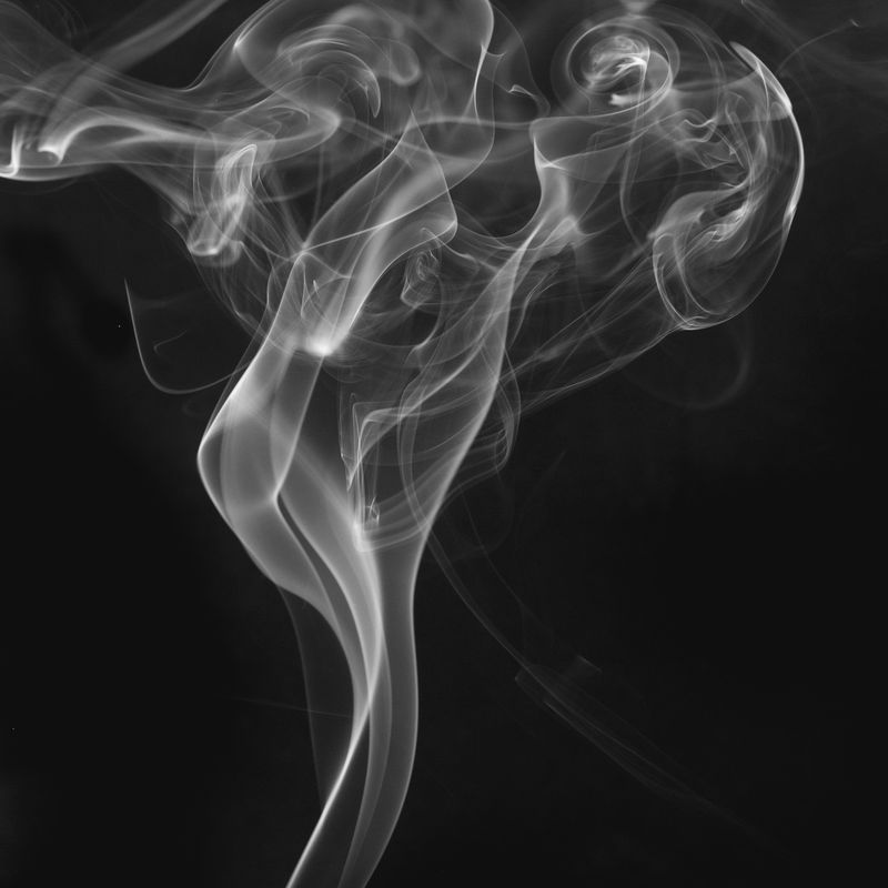 Black and white smoke wallpaper